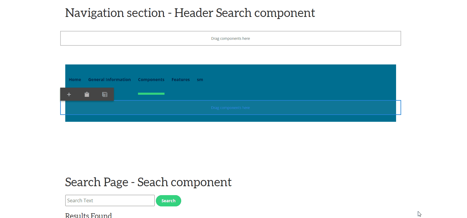 Header Search